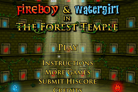 파이어보이앤워터걸 게임하기 [포레스트템플]