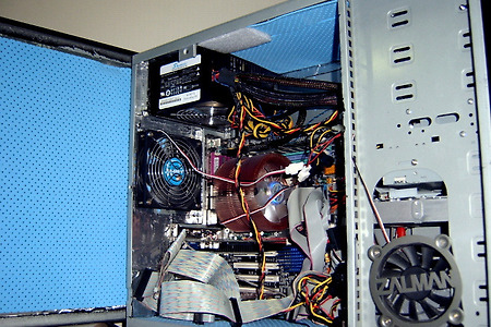 저소음 PC 만들기 - 2. 케이스 방진·방음·흡음 작업