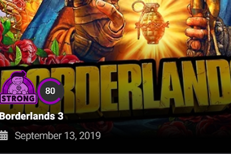 기어박스의 최신작 보더랜드 3 해외 메타, 오픈크리틱 리뷰 점수 공개