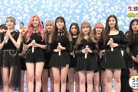 190625 NHK 간판가요프로 우타콘 아이즈원 민주 우승