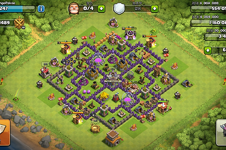 클래시 오브 클랜(Clash of Clan) 이야기 - 마을회관 8레벨