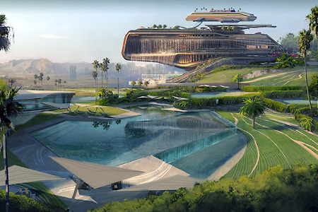 사이버펑크 2077, 신규 NPC와 부유한 지역 '웨스트브룩' 컨셉 이미지 공개