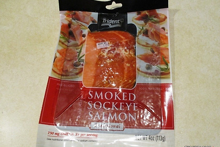 전통식 훈제 연어 Trident Smoked Sockeye Salmon Traditional