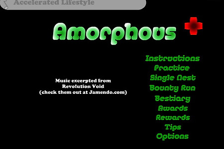 칼로싸우는게임하기  - AMORPHOUS PLUS