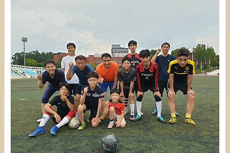 우리의 뜨거운 마음과 열정은 축구로 다시 한 번 확인한다.