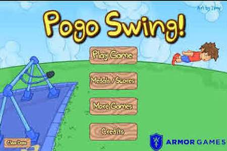 그네타기 멀리날리기게임 Pogo Swing!