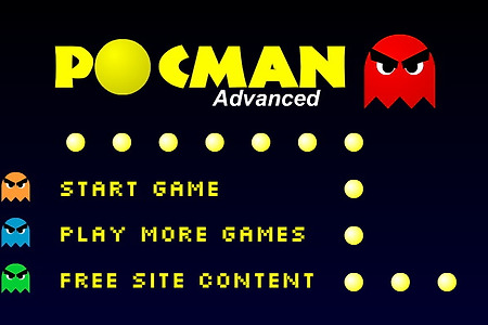 추억의 팩맨게임하기