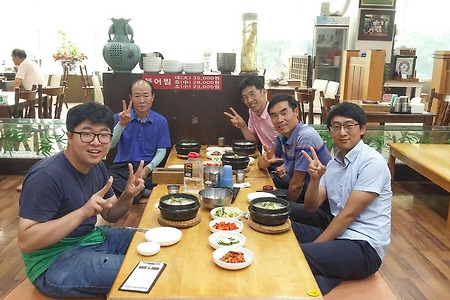 끝여름에 속 든든~한 삼계탕 한그릇 먹고 왔습니다~