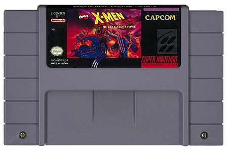 엑스맨 X-MEN Mutant Apocalypse, エックスメン アポカリプス - SNES/SFC