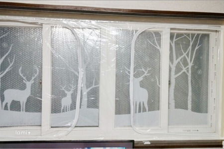 겨울 추위 막기 - 창문용 방풍비닐 설치 후기