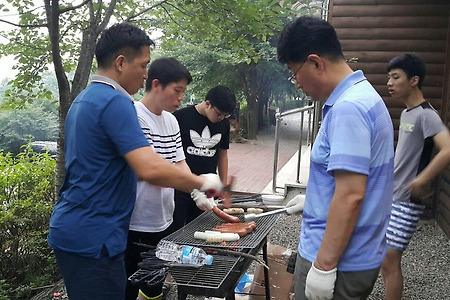 성경캠프, 충주문성휴양림, 찬양, 예배, 물없는시냇가예화, 영화상영