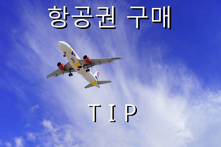 [괌] 항공권 준비 팁