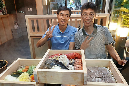 #대전맛집 #우산정 #편백찜전문점 #다윗과요나단 #중고차매매