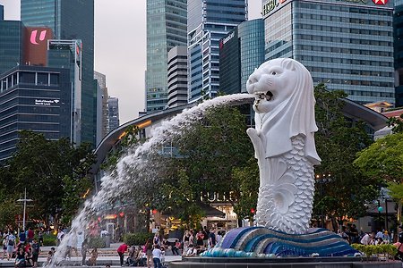 2020년 첫 여행은 싱가포르!! 3 : 멀라이언 파크 방문