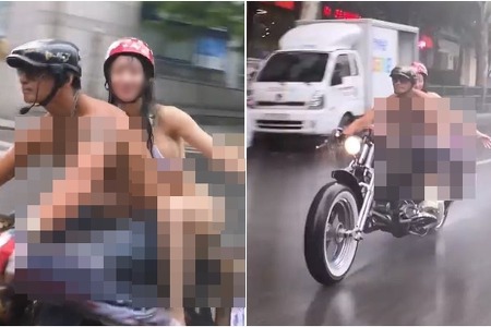 강남 오토바이 커플의 놀라운 정체(+신상,인스타)