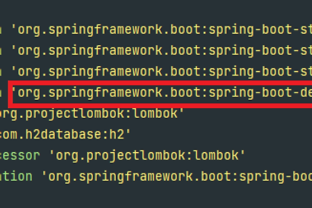 [Spring] spring-boot-devtools 라이브러리