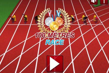 100m 달리기 게임 - 육상게임 (100 Meter Race)