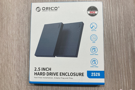 Ali 직구로 ORICO 2.5" Hard Disk Case 구입