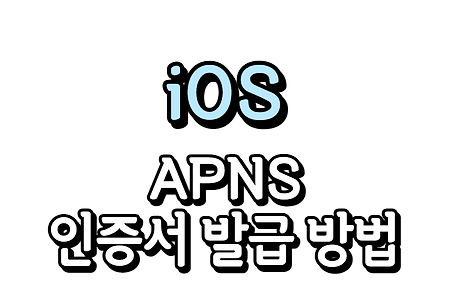 iOS) APNs :: 인증서 발급받는 방법 (p.12, pem)