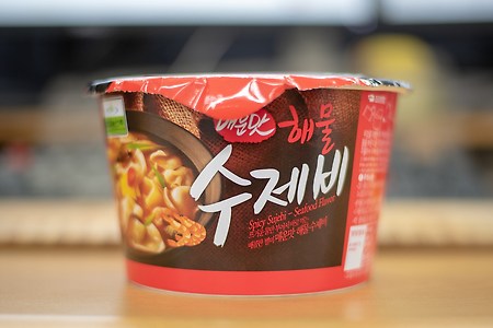 칠갑농산 매운맛 해물 수제비 : 매운 정도가 아냐!!!