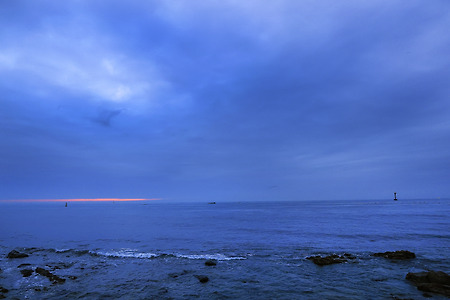 새벽 먼바다 (청사포. 2023.05.04.목)