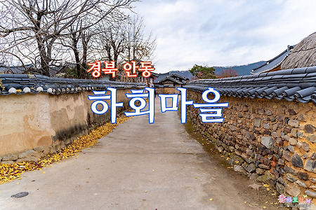 경북 안동 하회마을