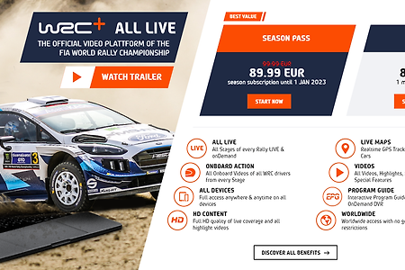 WRC 10 디럭스 에디션 - WRC+ Live 3개월 코드 얻기