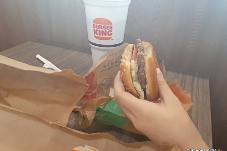 [미국] Burger King Whopper & Whopper Jr. 버거킹 와퍼 & 와퍼 쥬니어