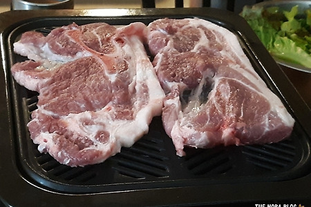 고기 궈먹자! 돼지고기 Pork Butt Steak