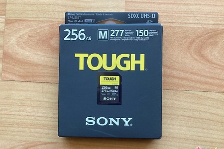 Amazon 직구로 Sony TOUGH-M 시리즈 SDXC UHS-II 카드 256GB 구입