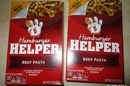 Hamburger Helper Beef Pasta 햄버거 헬퍼 비프 파스타