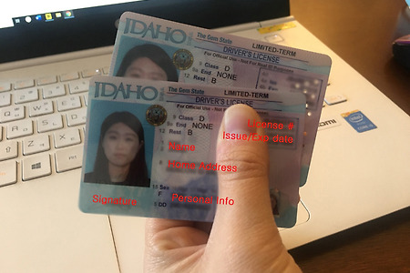 한국 운전면허 ➡ 미국 운전면허 (Idaho) 교환하기