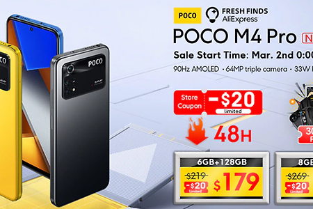 포코 M4 프로 4G 출시, POCO M4 Pro 5G 차이점과 알리익스프레스 할인 구입방법