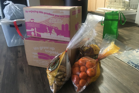 한달에 한번 Mobile Food Pantry :: 대학교 학생들을 위한 음식 나눔