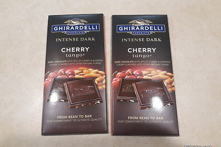 Ghirardelli Cherry Tango Intense Dark Chocolate 기라델리 체리 탱고 인텐스 다크 초콜릿