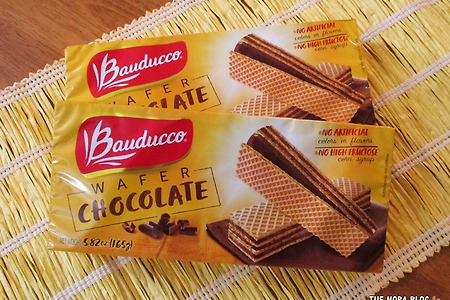 바우두코 웨하스 Bauducco Wafer Vanilla, Chocolate, Dulce de Leche 브라질 과자