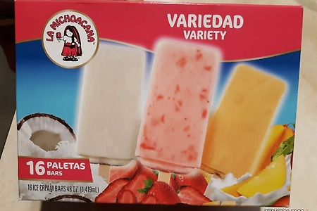 제과점 스타일의 아이스크림 바 La Michoacana Variedad 라 미초아카나 바리예다드