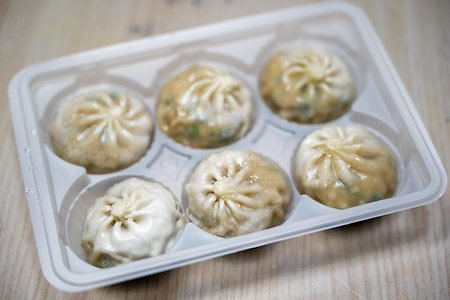 삼양 한입 고기 찐만두, 한입 김치 찐만두 : 간단하게 먹기 좋은 간식