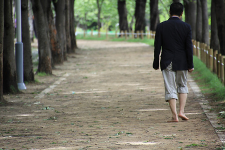 맨발의 길 (인천대공원. 2011.06.26.일)