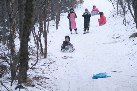 눈과 아이들 (천마산. 2010.01.09.토)