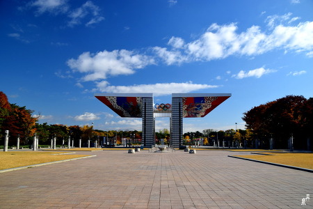 올림픽공원 만추