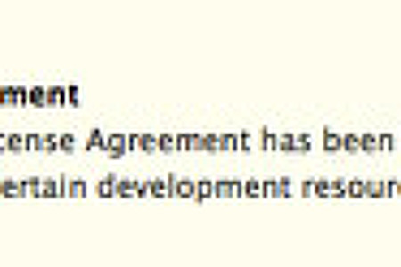 iOS6 다운로드 약관 동의 - iOS Developer Program License Agreement