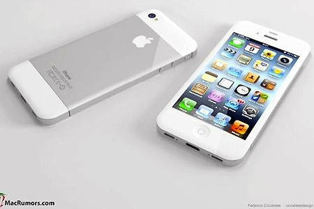 [아이폰5 디자인] iPhone5 제품외형 디자인 뒷면 알루미늄사용