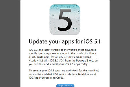 iOS 5.1 업데이트, 산돌고딕네오 SD 공식 지원 및 Siri 일본어 지원 등