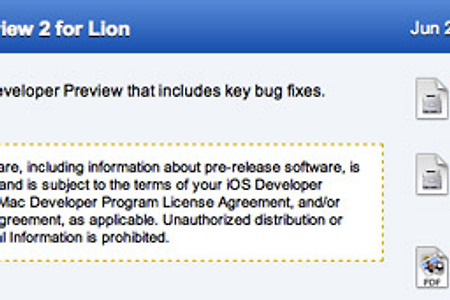 사파리6(Safari Developer Preview 2 for Lion) 라이언 DP2 버전 공개