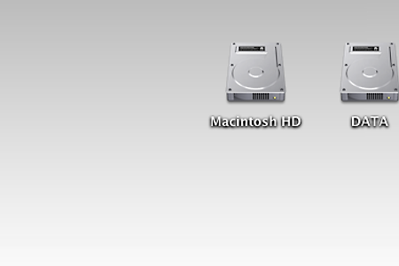 맥(Mac) 바탕화면 깔끔 정리, 디스크 이미지 아이콘 설정
