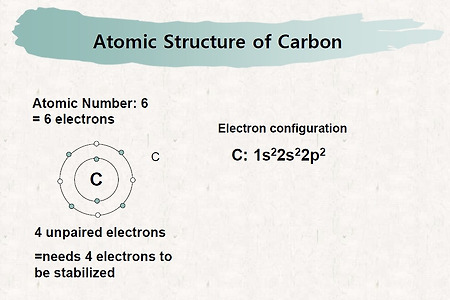 Atomic Structure of Carbon