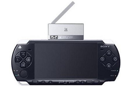 소니 휴대용 게임기 PSP에서 TV를 - 전용 TV 모듈 발표