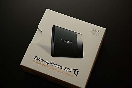 삼성 SSD T1 외장하드 제품사진