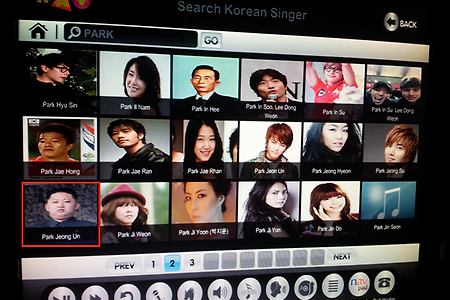 외국 노래방에서 본 황당한 한국가수 사진